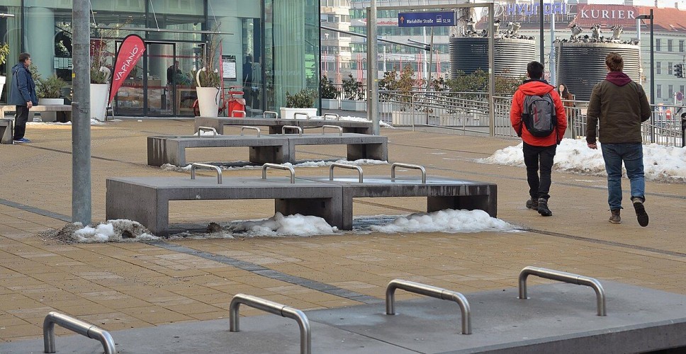 Image represents Hostile architecture & Design:...